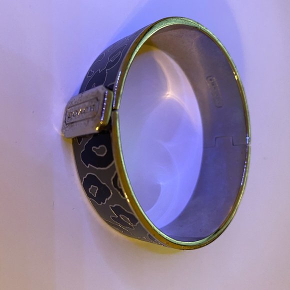 Coach Hinged Bangle Bracelet - Picture 3 of 5